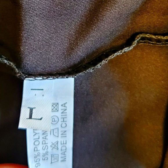 NEW Silky Smooth Lace Tie up Black Sexy Leggings Stretchy Large Seamless Band - Picture 10 of 10